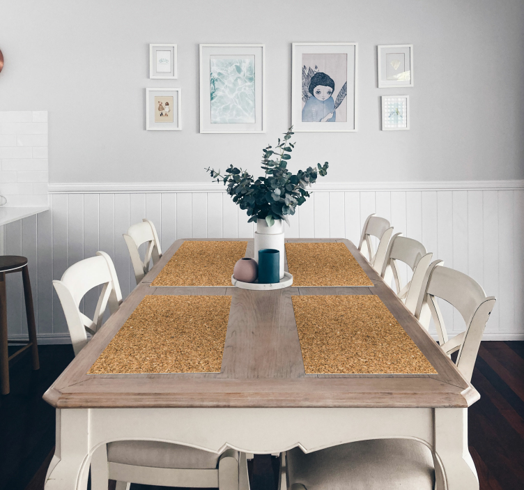 Set de table imitation liège - TenStickers