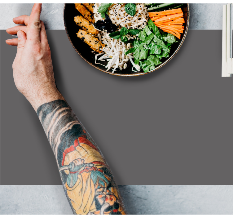 Set de table motif bol de nourriture - TenStickers