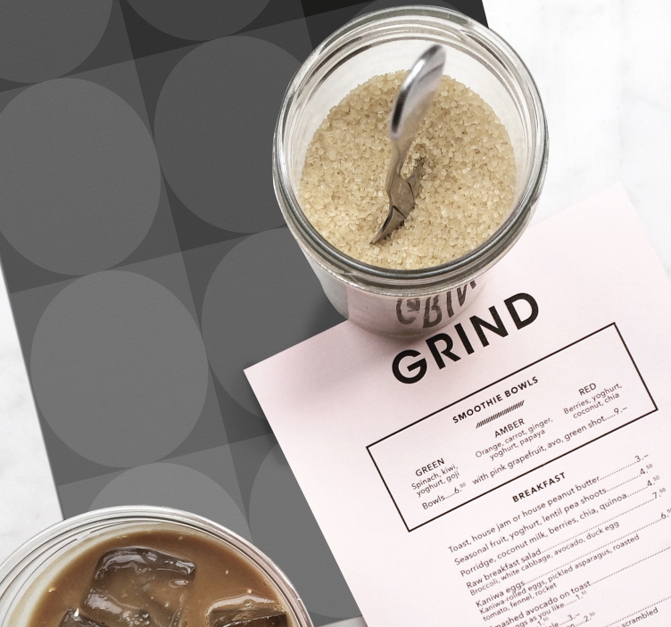 Set de table motif circulaire subtil - TenStickers