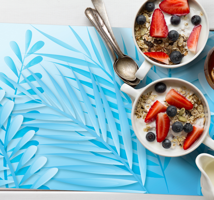 Set de table motif feuilles de palmier - TenStickers