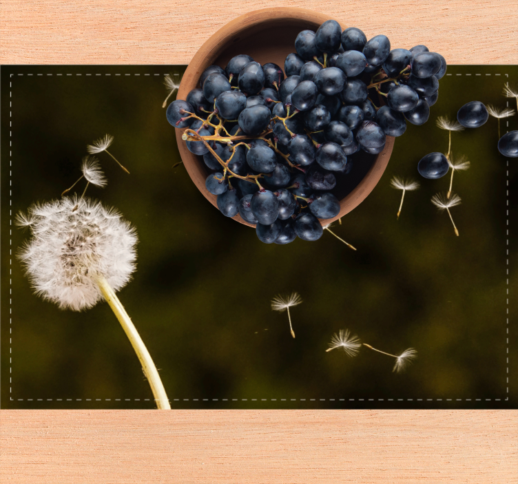 Set de table original graines de pissenlit - TenStickers