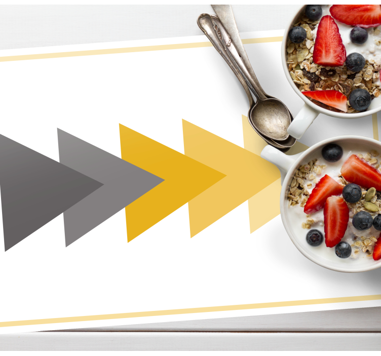 Set de table original motif flèche - TenStickers