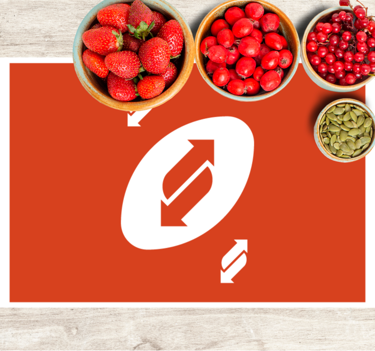 Set de table original motif flèches dynamiques - TenStickers