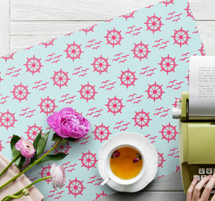 Set de table original roue de bateau - TenStickers