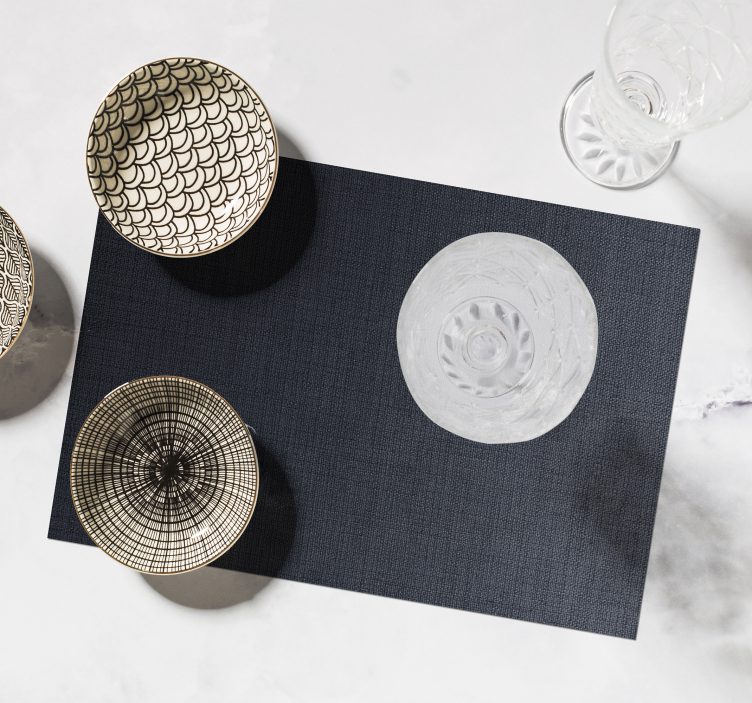 Set de table surface texturée élégante - TenStickers