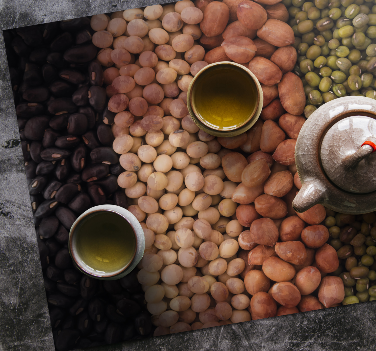 Set de table variété de fruits secs mélangés - TenStickers