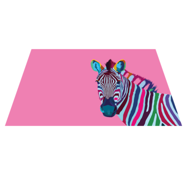 Set de table animal Pop art - TenStickers