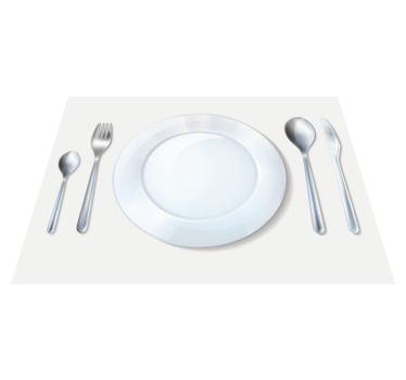 Set de table moderne élégante pour votre table - TenStickers
