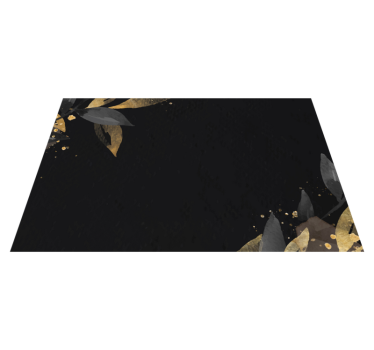 Set de table élégant motifs de feuilles raffinés - TenStickers