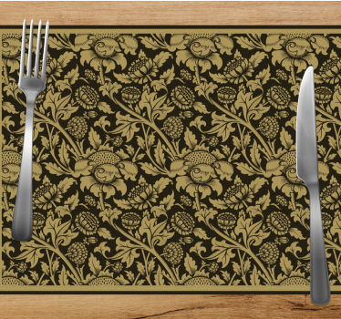 Set de table élégant Élégance botanique - TenStickers
