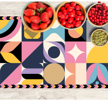 Set de table forme original Formes géométriques multiples - TenStickers