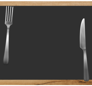 Set de table moderne ensemble couverts Élégants - TenStickers