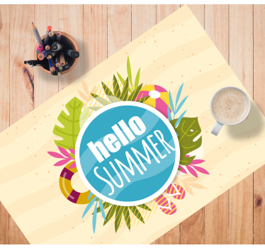 Set de table original ambiance estivale chaleureuse - TenStickers