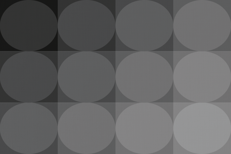 Set de table motif circulaire subtil - TenStickers