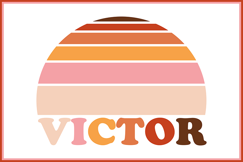 Set de table avec prénom personnalisable - TenStickers