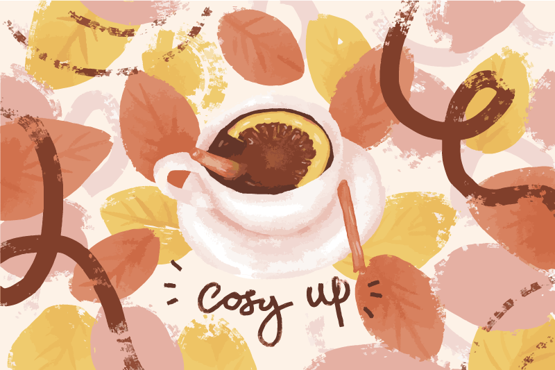 Set de table original tasse à café confortable - TenStickers