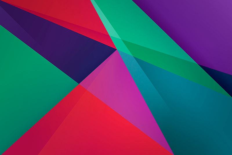 Set de table moderne design géométrique coloré - TenStickers