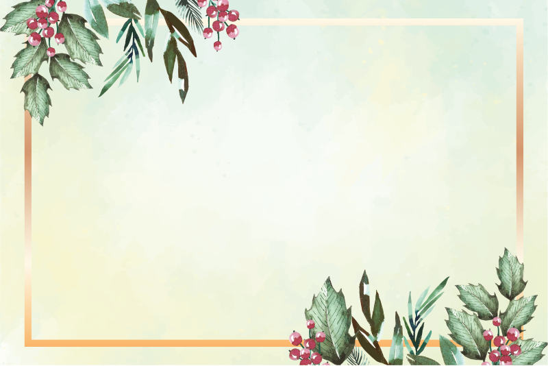 Set de table moderne motif floral minimaliste - TenStickers