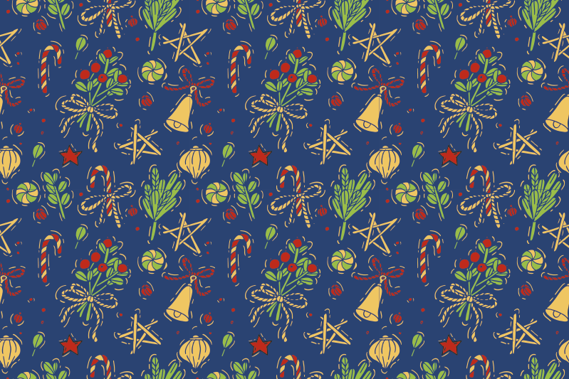 Set de table noël décoration de table festive - TenStickers