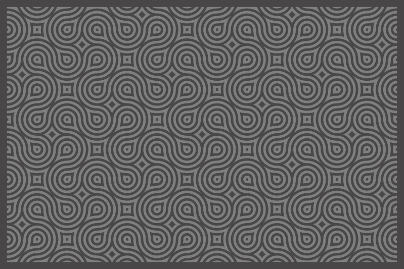 Set de table motif tourbillon abstrait - TenStickers