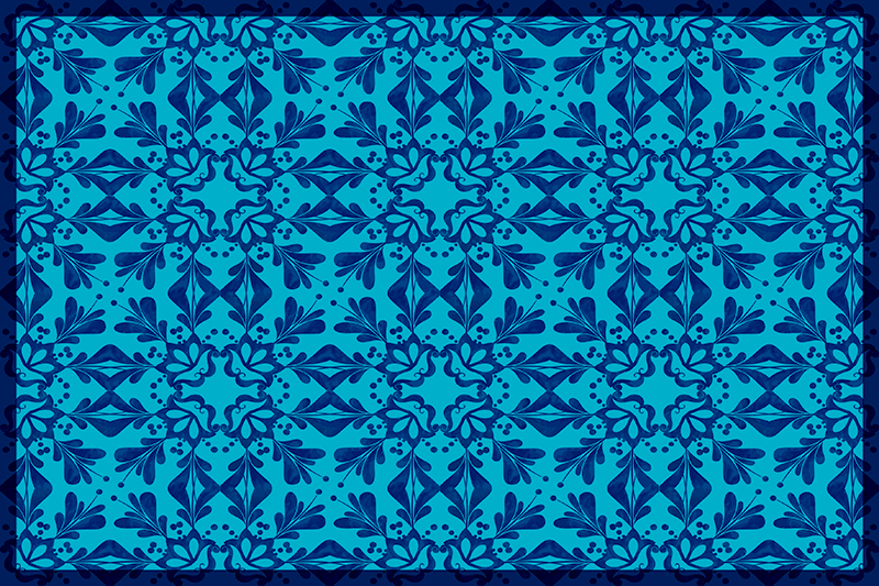 Set de table idée botanique élégante - TenStickers