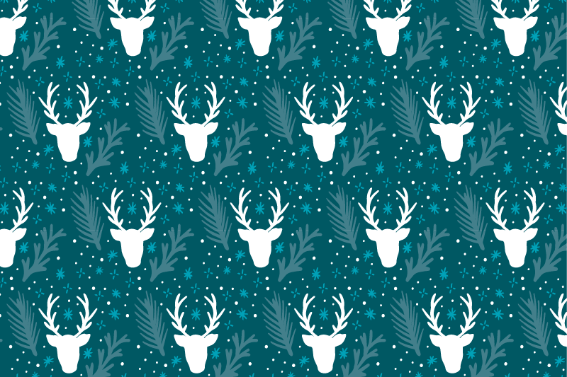 Set de table noël décoration de table élégante - TenStickers