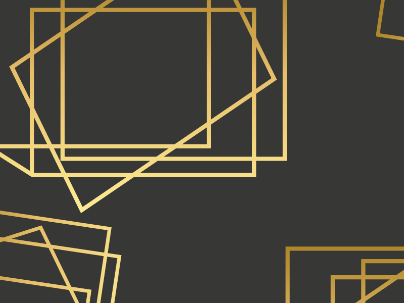 Set de table design elegant Formes géométriques - TenStickers