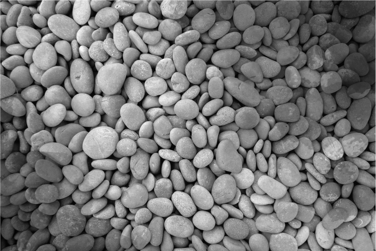 Set de table surface en galets lisses - TenStickers