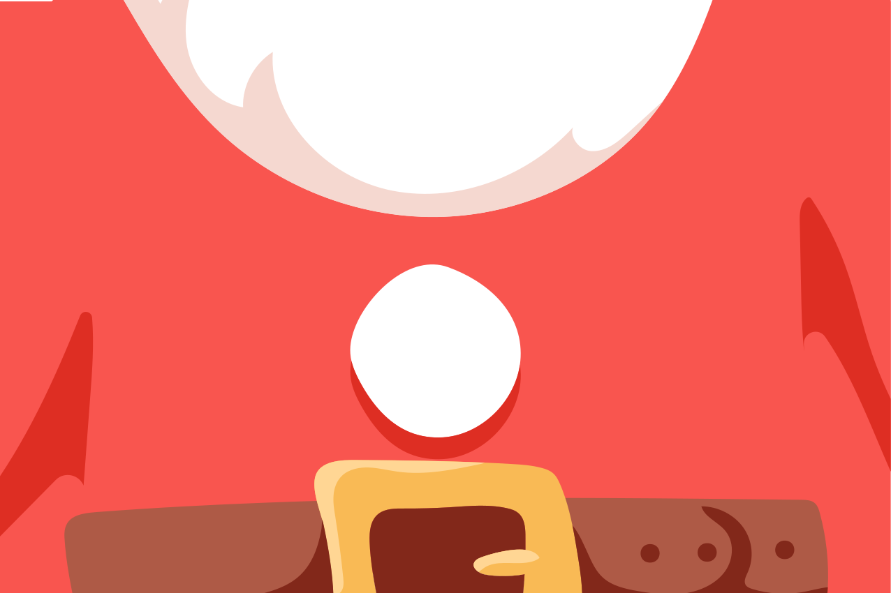 Set de table noël t-shirt père noël - TenStickers