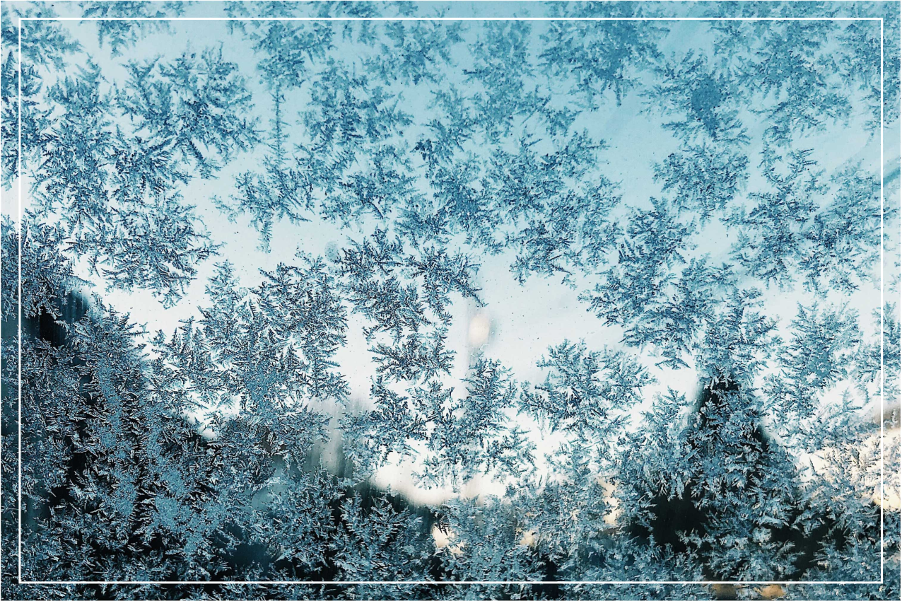 Set de table motif glace givrée - TenStickers