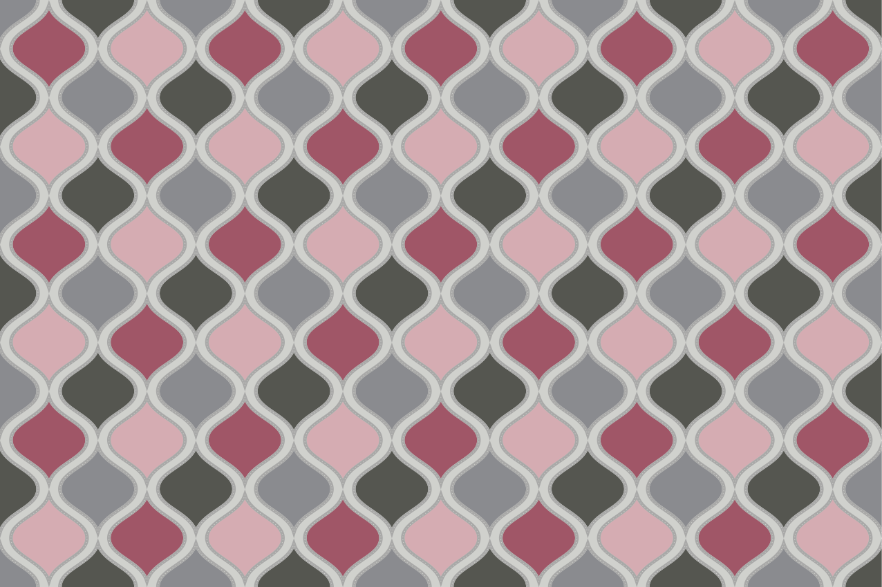 Set de table texture colorée à motifs - TenStickers