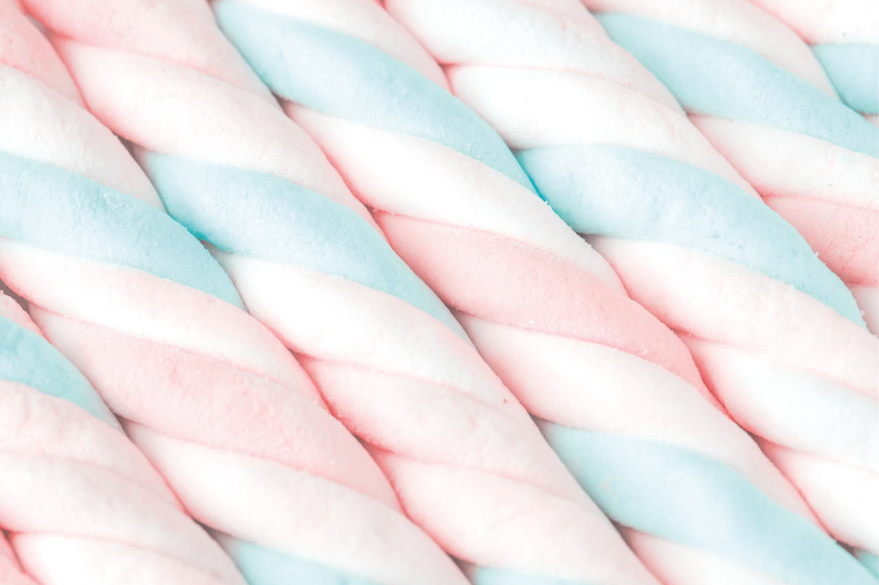 Set de table original barbe à papa tourbillon - TenStickers