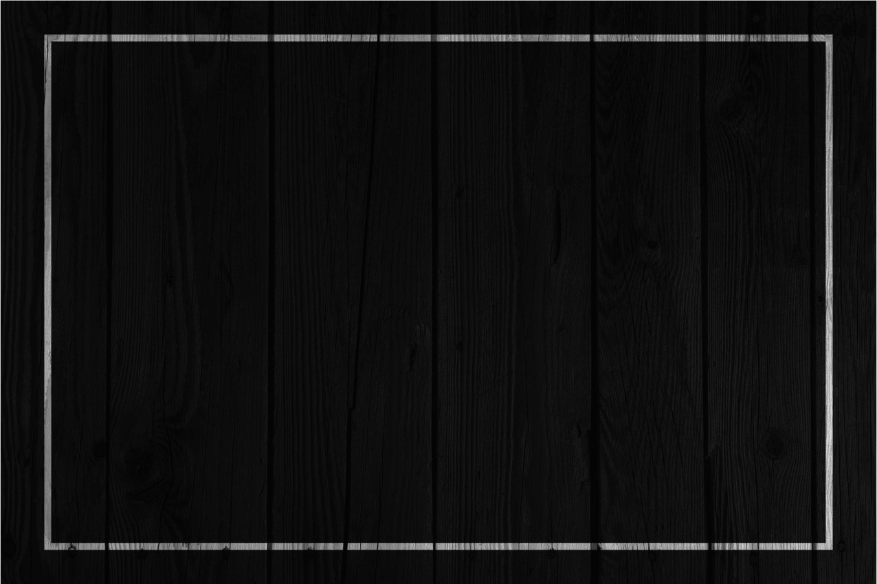 Set de table surface noire élégante - TenStickers