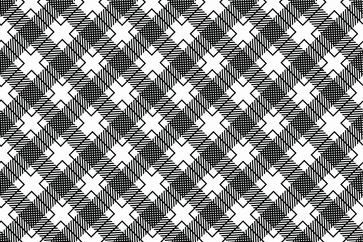 Set de table texture géométrique - TenStickers