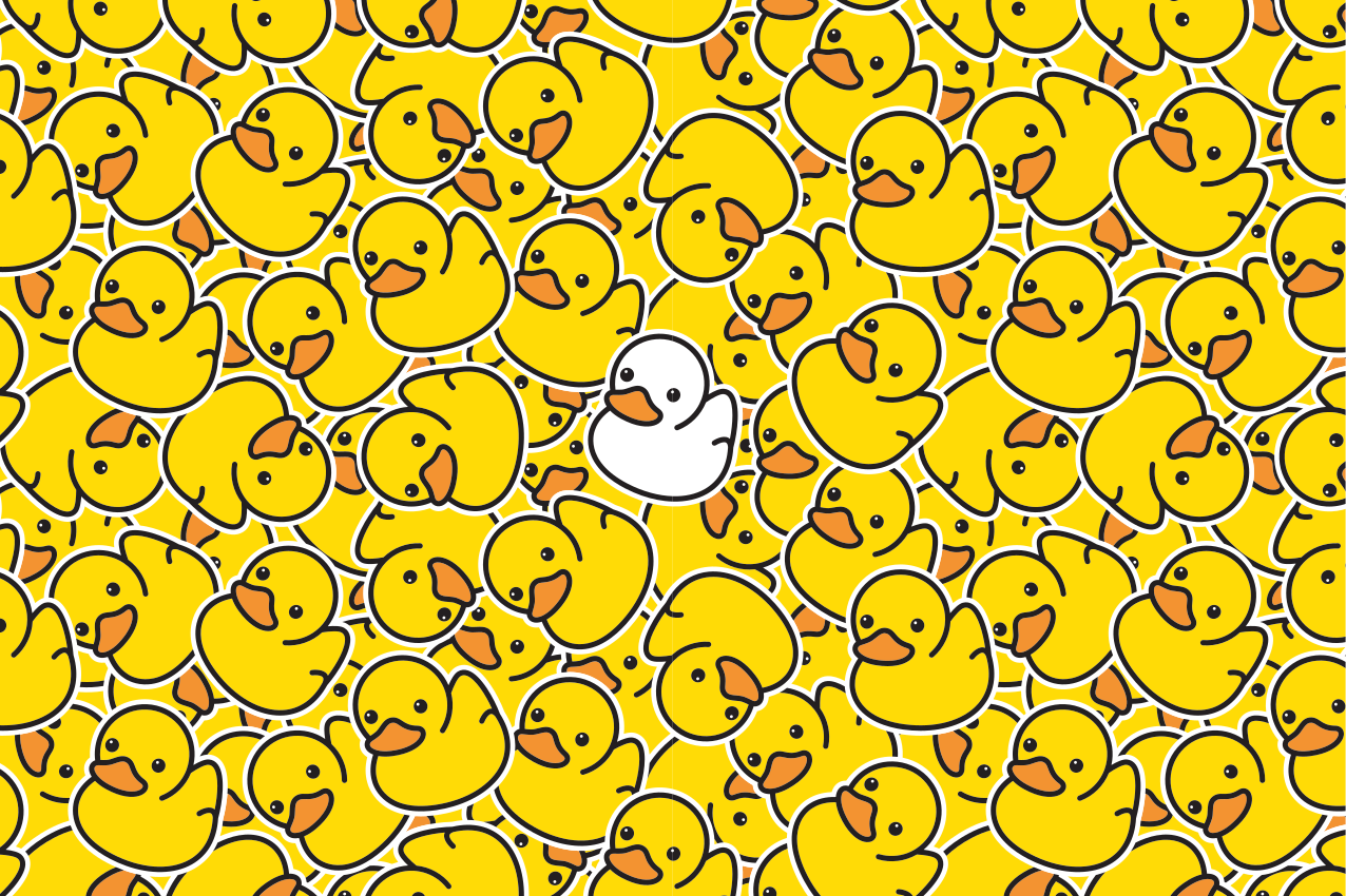 Set de table enfant motif caneton - TenStickers