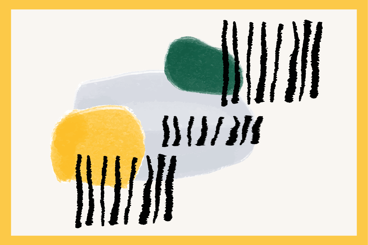 Set de table original Art abstrait rianning - TenStickers