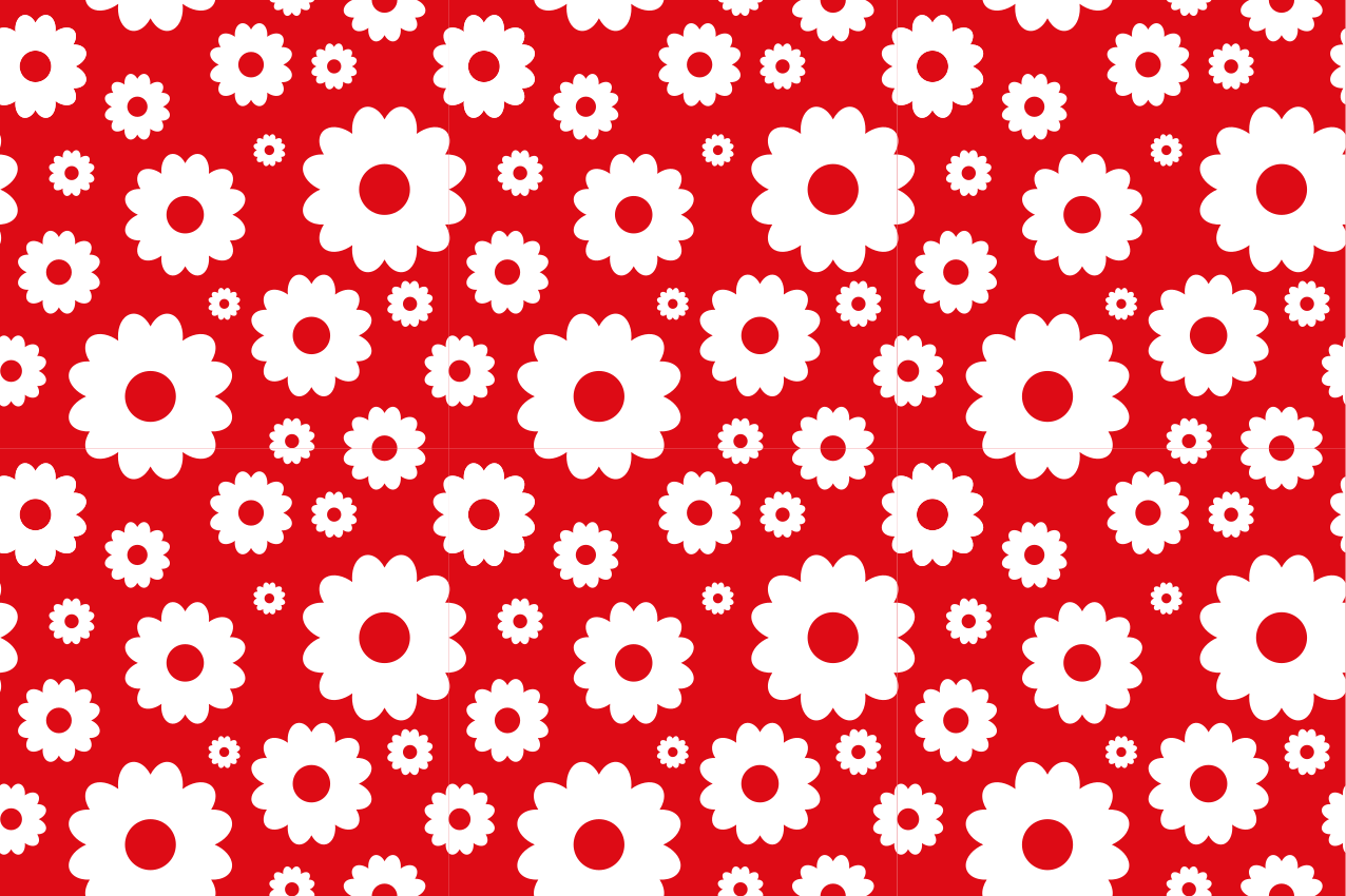 Set de table original imprimé botanique - TenStickers