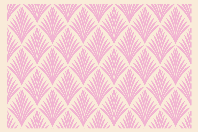 Set de table motif de feuilles texturé - TenStickers