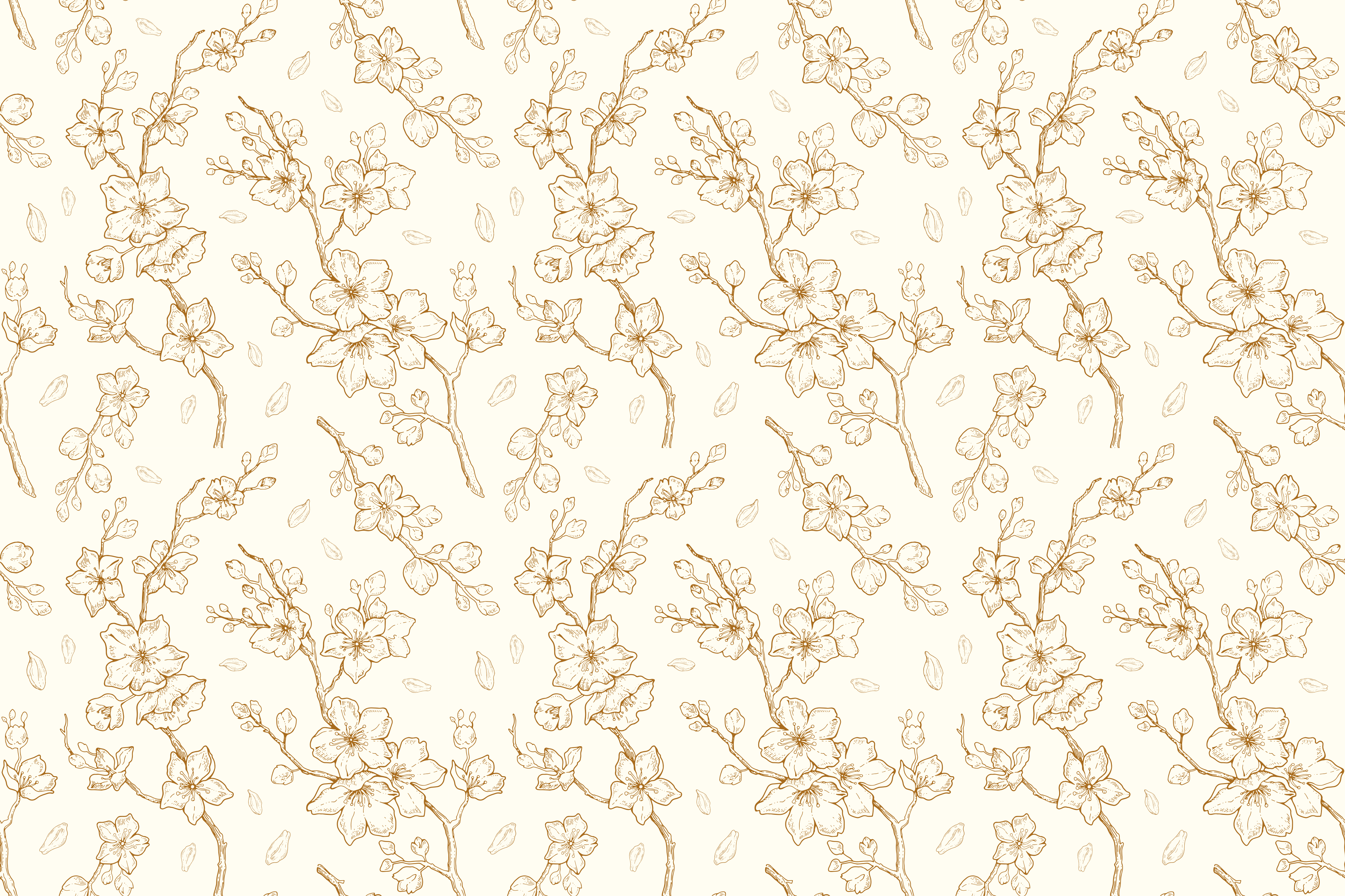 Set de table sophistication motif floral - TenStickers