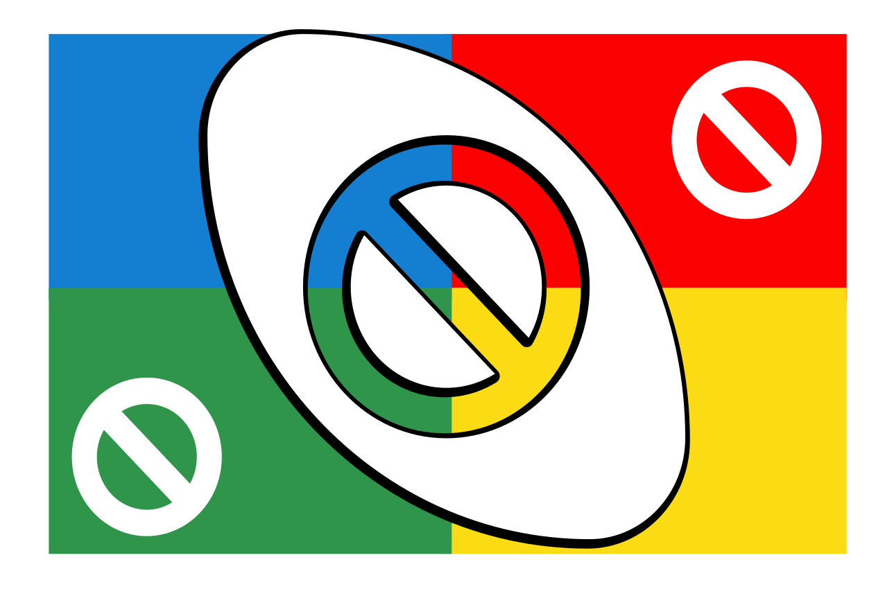 Set de table moderne forme colorée abstraite - TenStickers