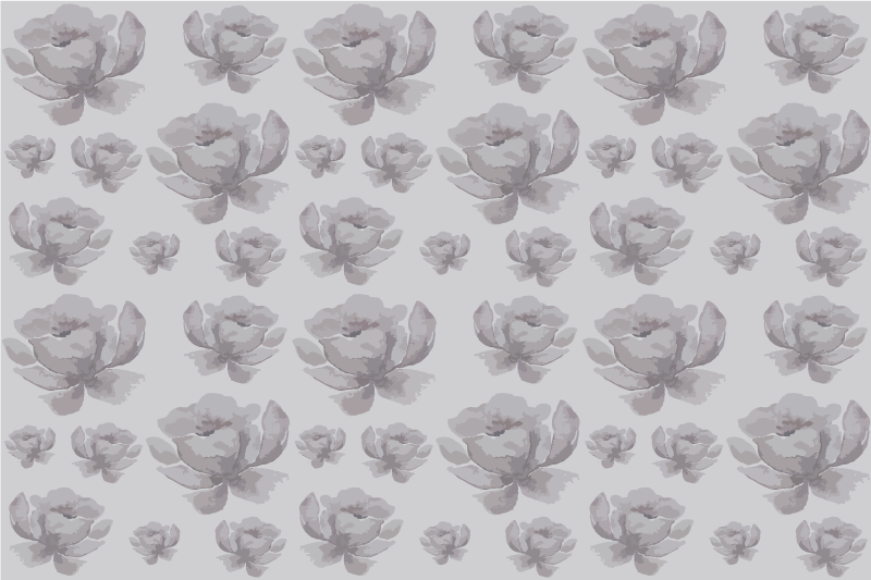 Set de table motif floral - TenStickers