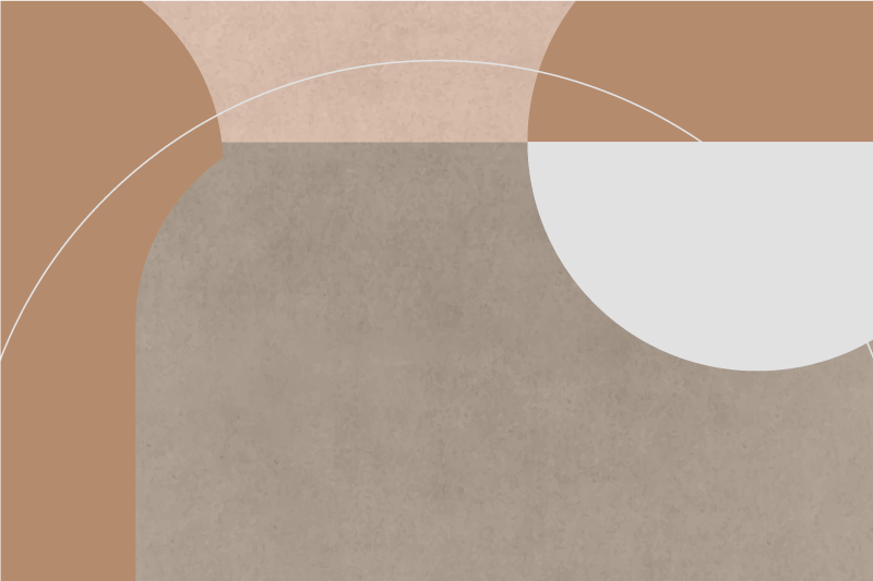 Set de table moderne surface minimaliste élégante - TenStickers