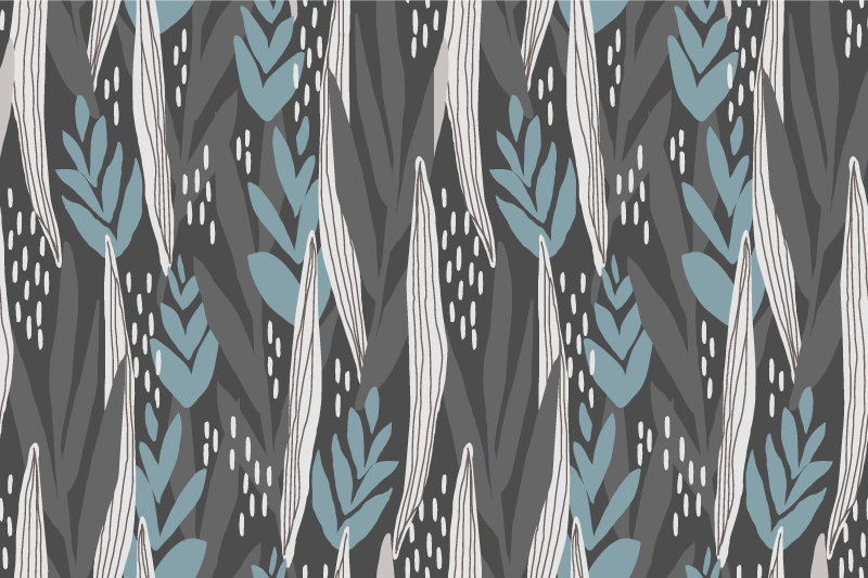Set de table concept feuille texturée - TenStickers