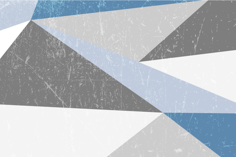 Set de table moderne motifs géométriques inclinés - TenStickers