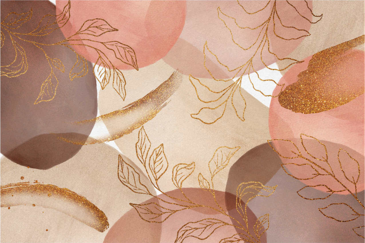 Set de table motifs de feuilles élégants - TenStickers