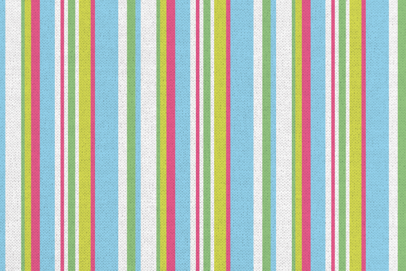 Set de table surface rayée colorée - TenStickers