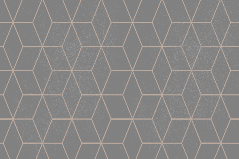 Set de table motif hexagonal - TenStickers
