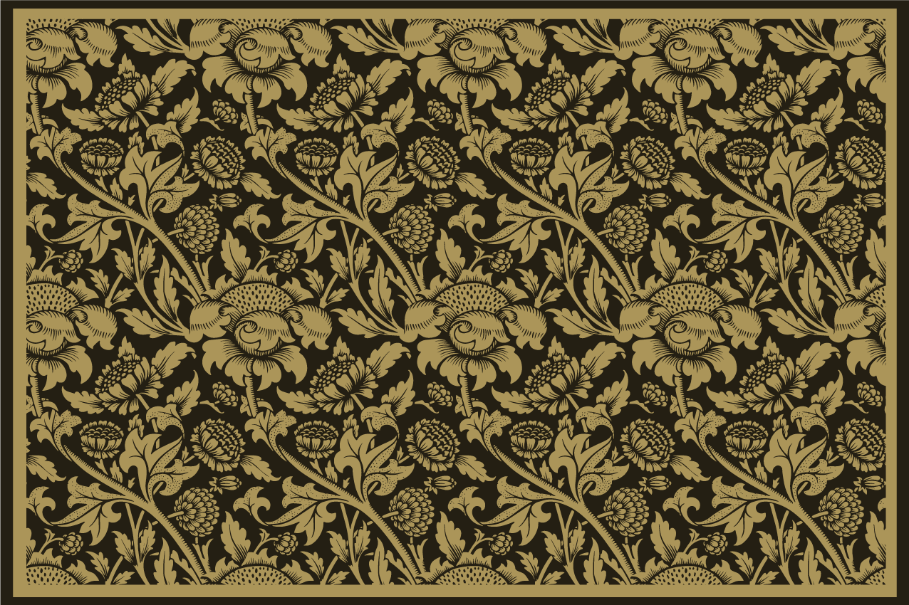 Set de table élégant Élégance botanique - TenStickers