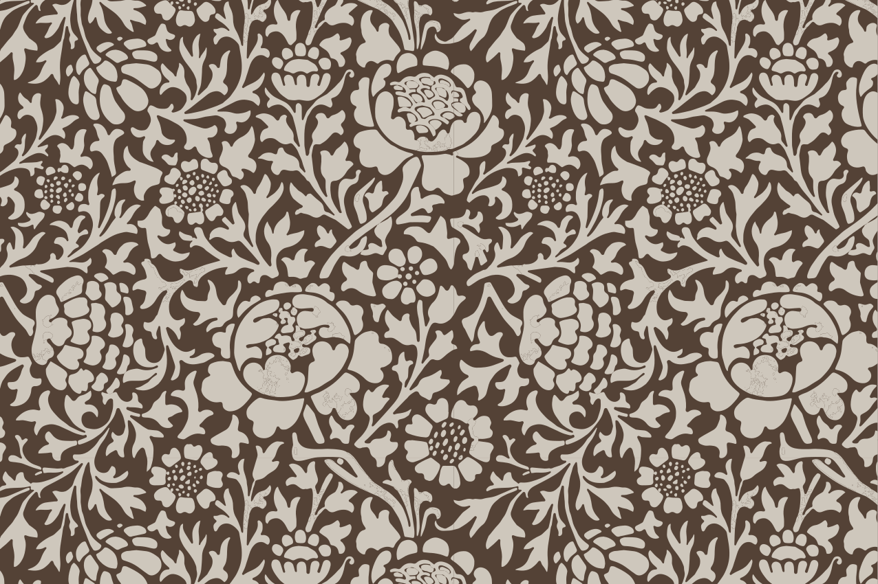 Set de table imprimé fleuri vintage - TenStickers