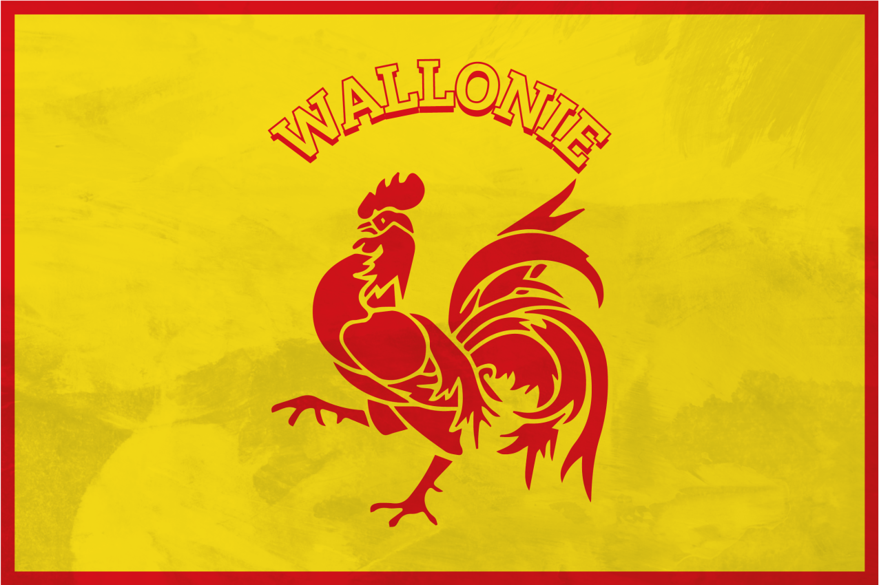 Set de table original Région Wallonne - TenStickers